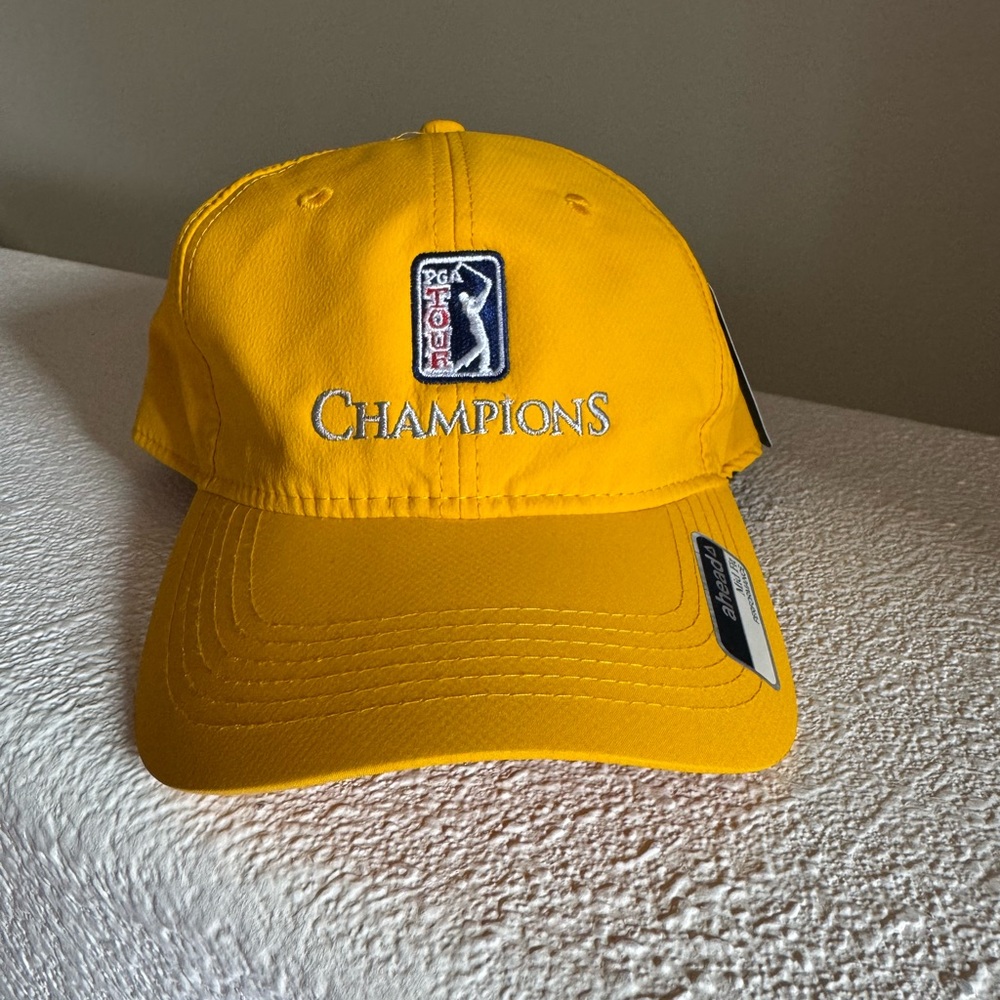 PGA Tour Champions Yellow Cap
